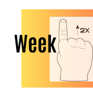 Week and ASL 11 with yellow orange background